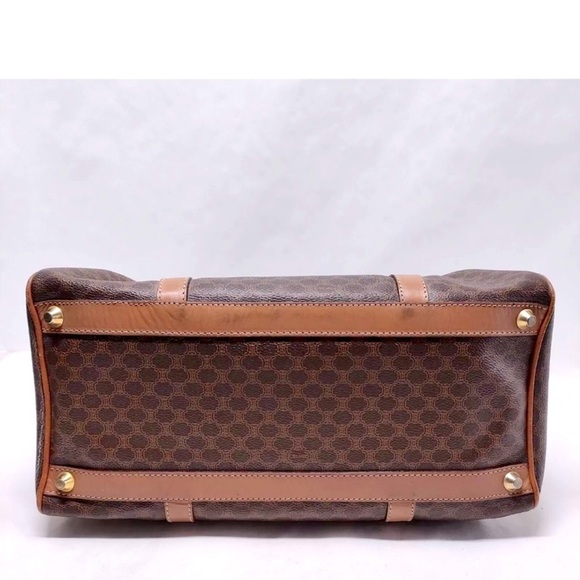 CELINE BOSTON LEATHER CANVAS EXCELLENT CONDITION - Picture 4 of 8